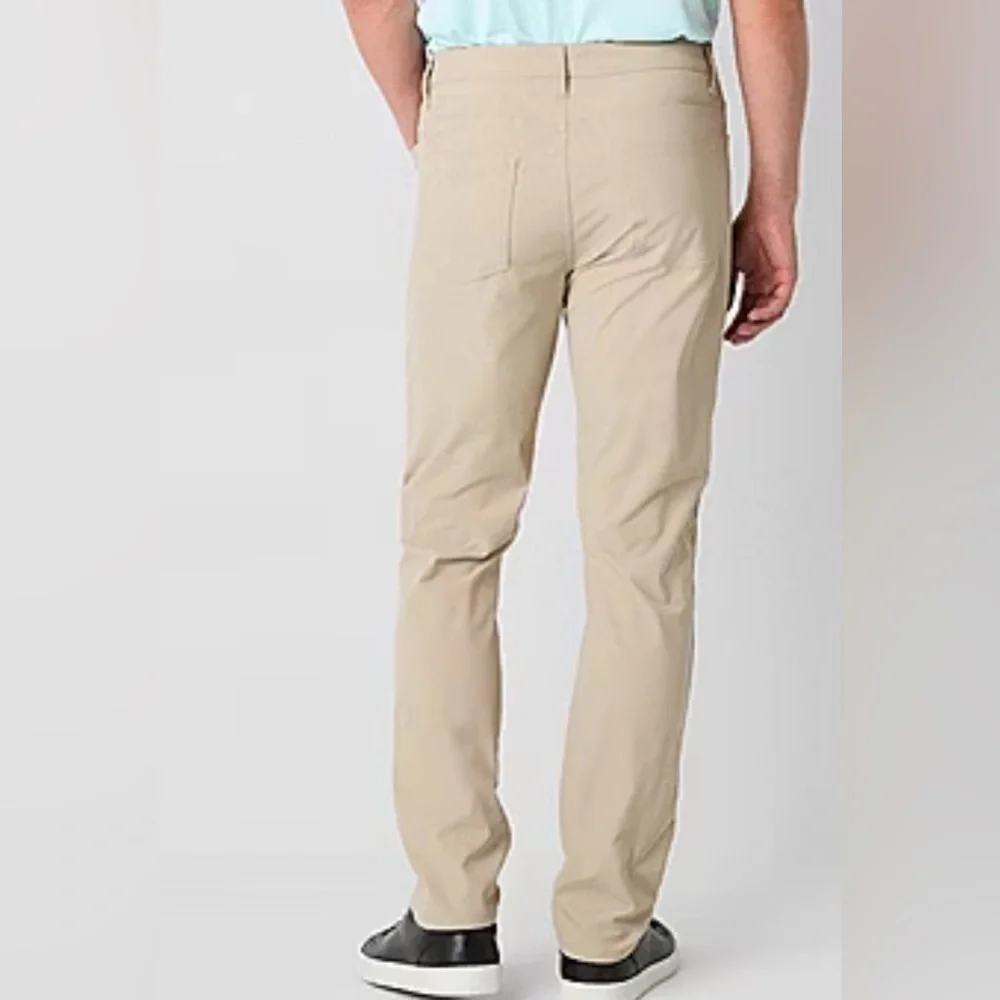 Stylus 5 Pocket Pant Mens Slim Fit Flat Front Pant